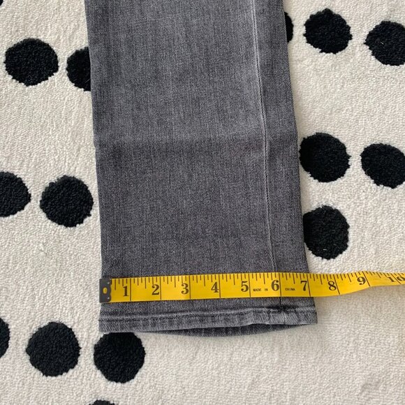 Frame Denim Jeans L'Homme Straight Badlands Charcoal Grey Denim - Picture 12 of 13